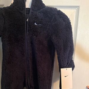 Nike Kids Sherpa Jacket - Midnight Black